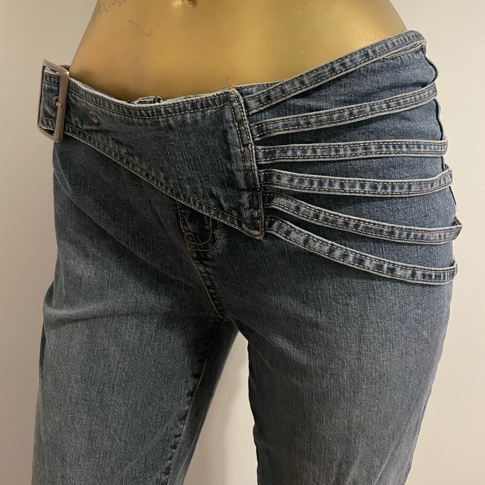 J LO Strappy jeans